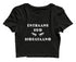 Enthaanu Bro Modayaano Malayalam Kerala Womens Crop Tops